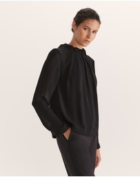 SABA - Willa High Neck Long Sleeve Top