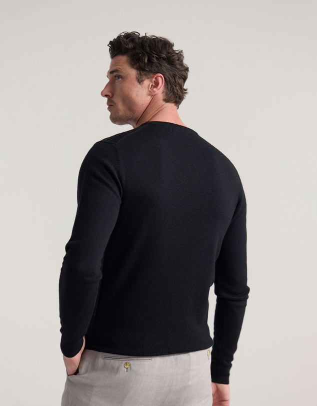 Oxford - Crew Neck Pure Merino Wool Pullover