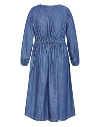 City Chic - Emelia Denim Midi Dress