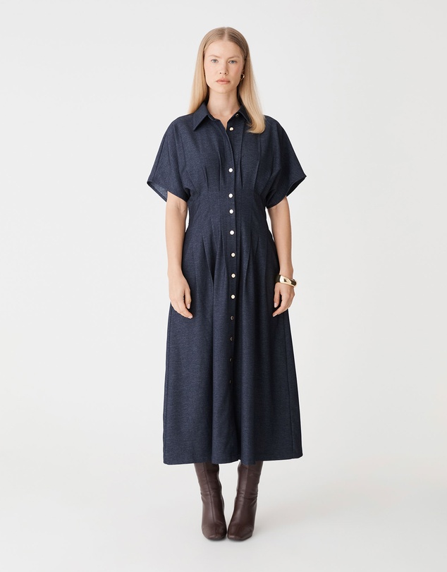 Forcast - Gilda Pleat Waist Dress