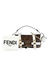 Pre-Loved by Azura Reborn - Pre-Loved Mini Zucca Glazed Fabric Cage Baguette Satchel