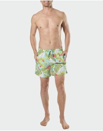 Mitch Dowd - Mitchdowd Cockatoo Paradise Swim Shorts