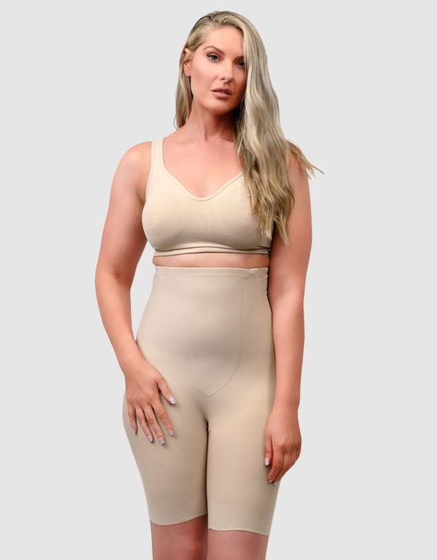 Cupid Fine Shapewear - Just Enough® Plus Size Thigh Slimmer Shaping Shorts