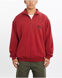 Vintage by The Real Deal - Pre Loved - Vintage Fila Sport Quarter Zip Sweatshirt