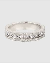 Elli Jewelry - Ring Crystal Band Stacking 925 Sterling Silver