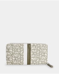 Billabong - Womens Zip Around Bi-Fold Wallet