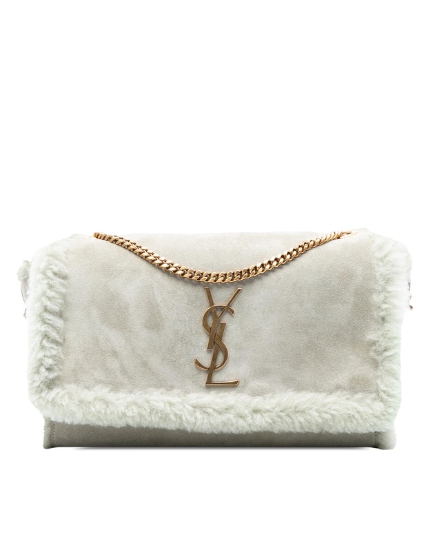 Pre-Loved by Azura Reborn - Pre-Loved Medium Shearling Monogram Kate Reversible Shoulder Bag
