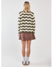 Sass - Nikkita Wavy Stripe Knit