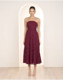 Pilgrim - Nellie Strapless Midi Dress