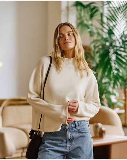 Ceres Life - Finley Funnel Neck Knit