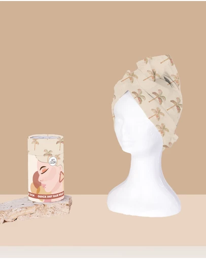 Sky Gazer - Quick Dry Hair Wrap- Mooloolaba