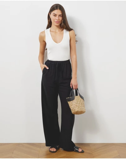 Atmos&Here - Kenna Linen Blend Pants