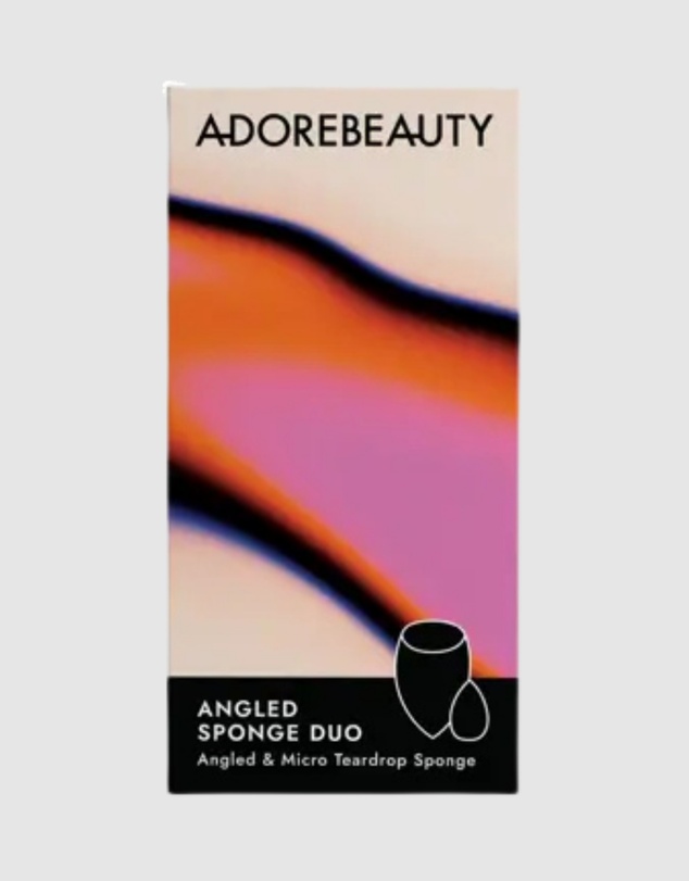 Adore Beauty - Angled Sponge Duo LIMITED EDITION