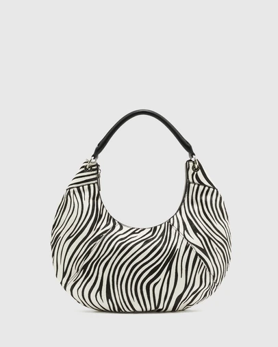 Nakedvice - The Hughes Zebra Print Bag