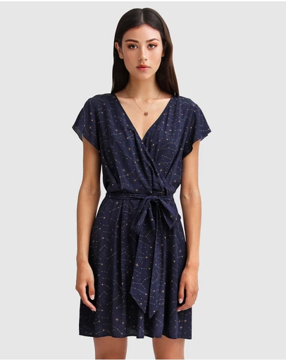 Belle & Bloom - I'm The Star Wrap Dress