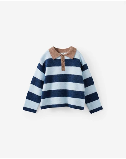Cotton On Kids - Rugby Knit Polo