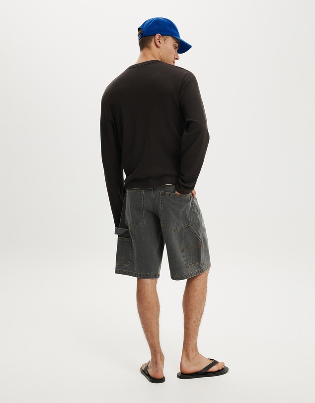 Cotton On - Baggy Denim Short