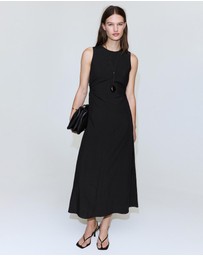 M.N.G - Cut-Out Dress with Bows