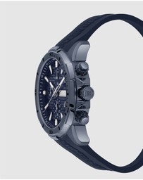Plein Sport - Plein Impact 46mm Blue dial with Blue Silicone strap