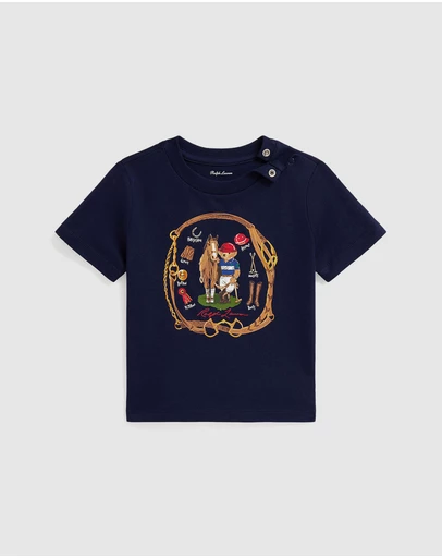 Polo Ralph Lauren - Polo Bear Cotton Jersey Tee - Babies