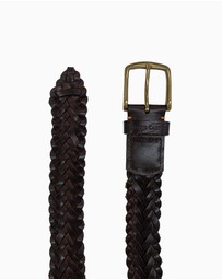 Simon Carter - Woven Pin Buckle Belt