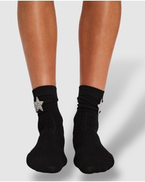 High Heel Jungle - Double Star Cotton Sock