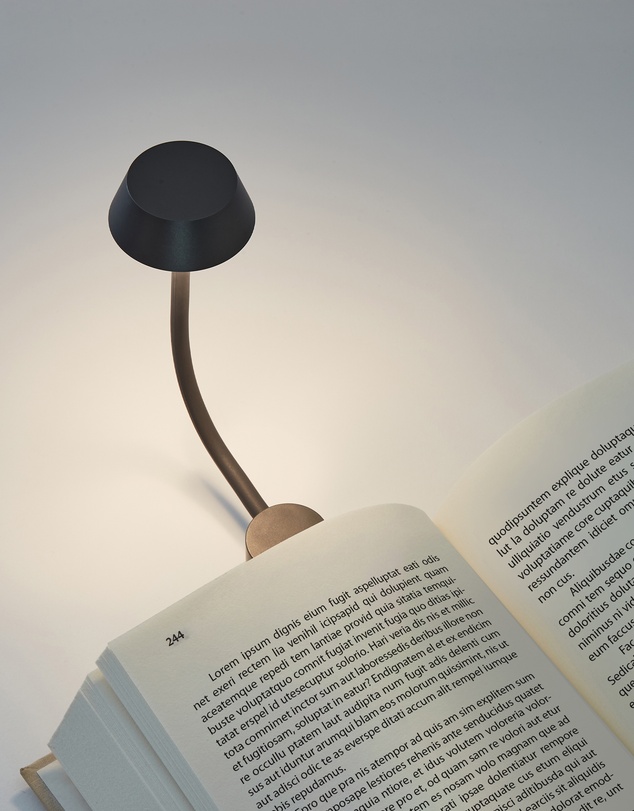 Lexon - Lexon Mimi Flexible LED Lamp - Gunmetal