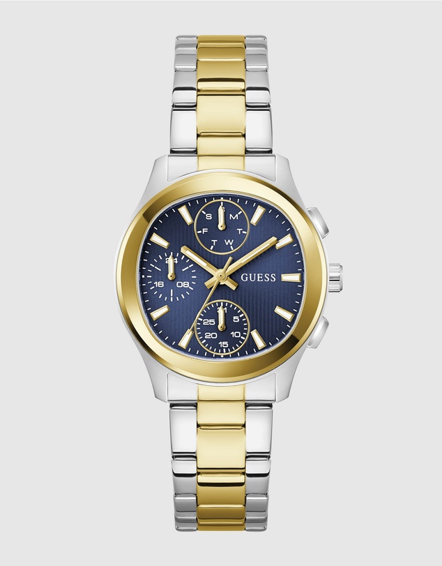 GUESS - GUESS Ladies 2-Tone Multifunction Watch