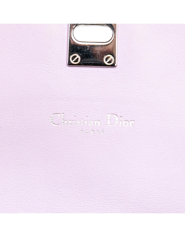 Pre-Loved by Azura Reborn - Pre-Loved Tricolor Leather Turn Lock Wallet on Chain