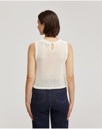 Oxford - Amalfi Open Knit Tank