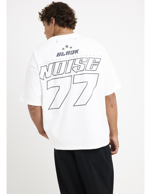 Black Noise White Rain - Noise Short Sleeve T-Shirt