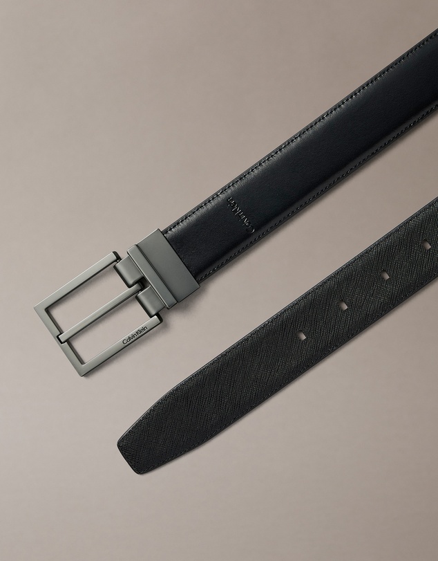 Calvin Klein - Square Buckle 32mm Reversible Belt