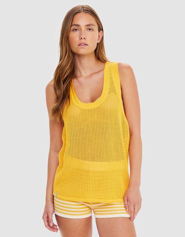 The Upside - Fenway Wales Knit Tank