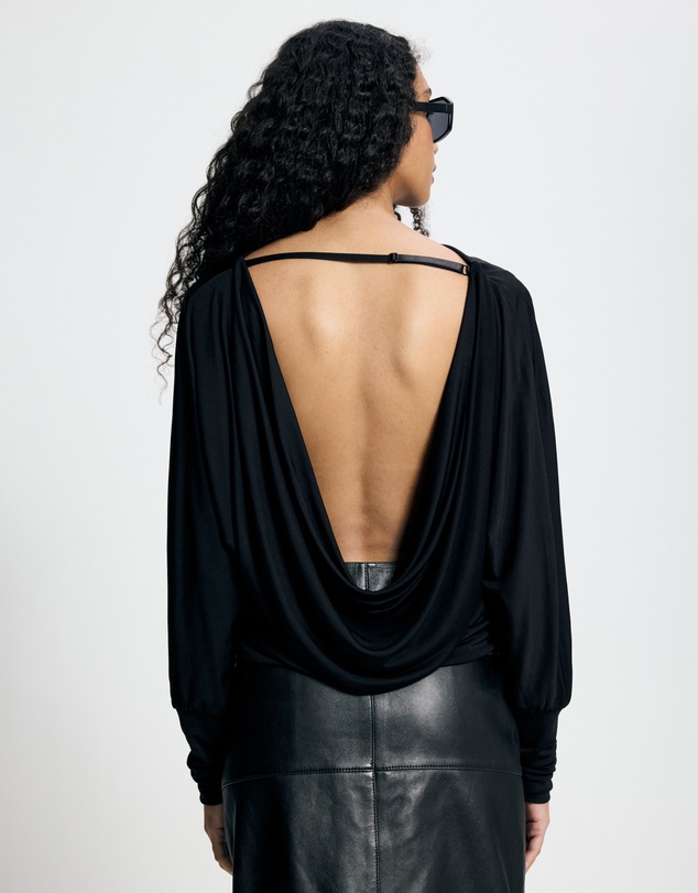 Lover - Carmen Cowl Back Top
