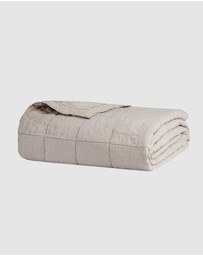 Bambury - Linen Quilted Coverlet