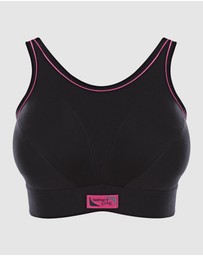 Royce Lingerie - Impact Free 100% Cotton High Neck Wirefree Sport Bra