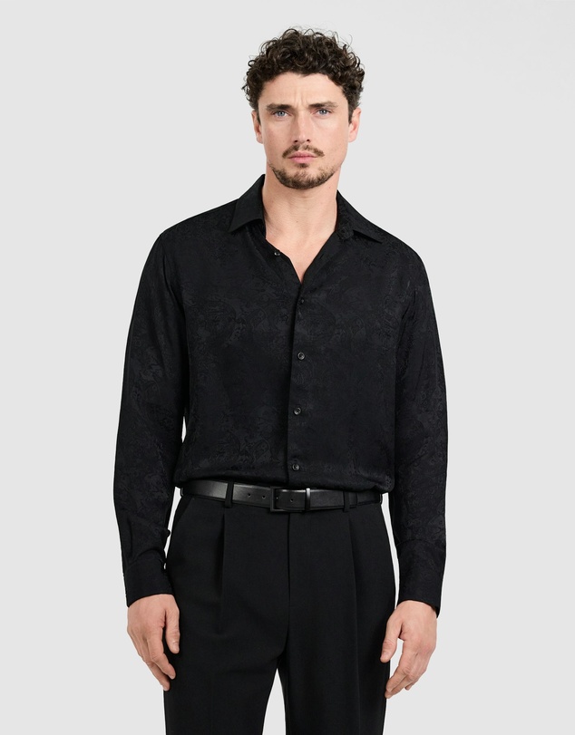 Tarocash - Vegas Viscose Paisley Shirt