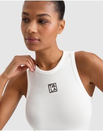 TALA - 365 Rib Logo Racer Tank