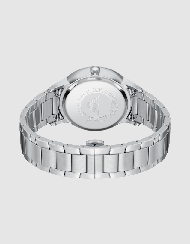Emporio Armani - Silver Tone Analogue Watch