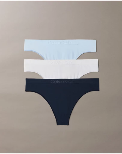 Calvin Klein - 3-Pack Bonded Flex Seamless Thong