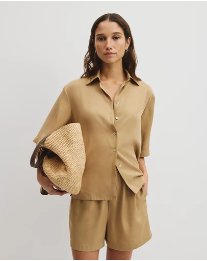 Country Road - Fluid Short Sleeve Shirt
