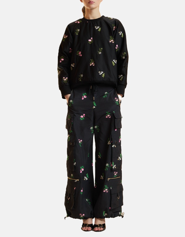 Cynthia Rowley - Printed Cargo Pants