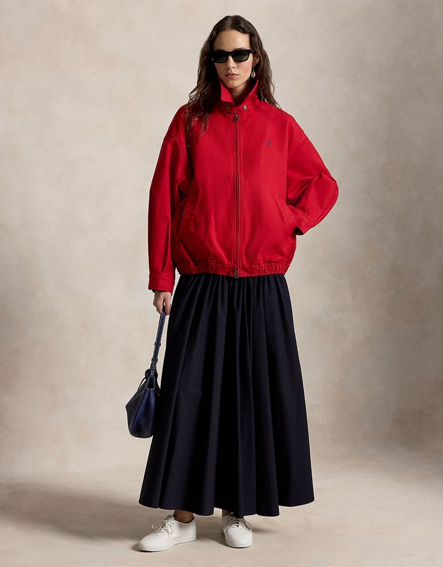 Polo Ralph Lauren - Oversized Cotton Windbreaker - The ICONIC Exclusive