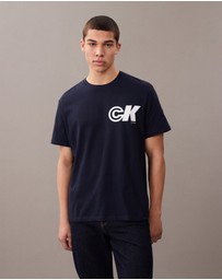 Calvin Klein Jeans - Sport Monogram Logo Graphic Classic T-Shirt