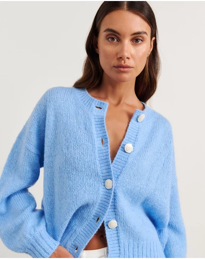 Jag - Lily Fluffy Knit Cardigan