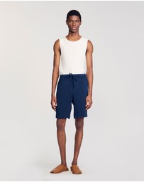 Sandro - Micropleated Shorts