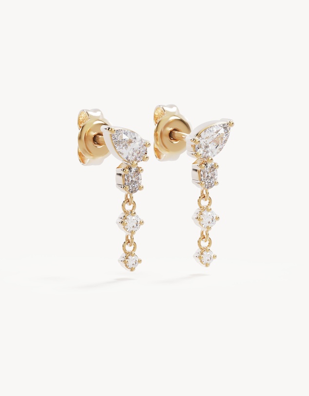 By Charlotte - Guided by the Stars Drop Earrings