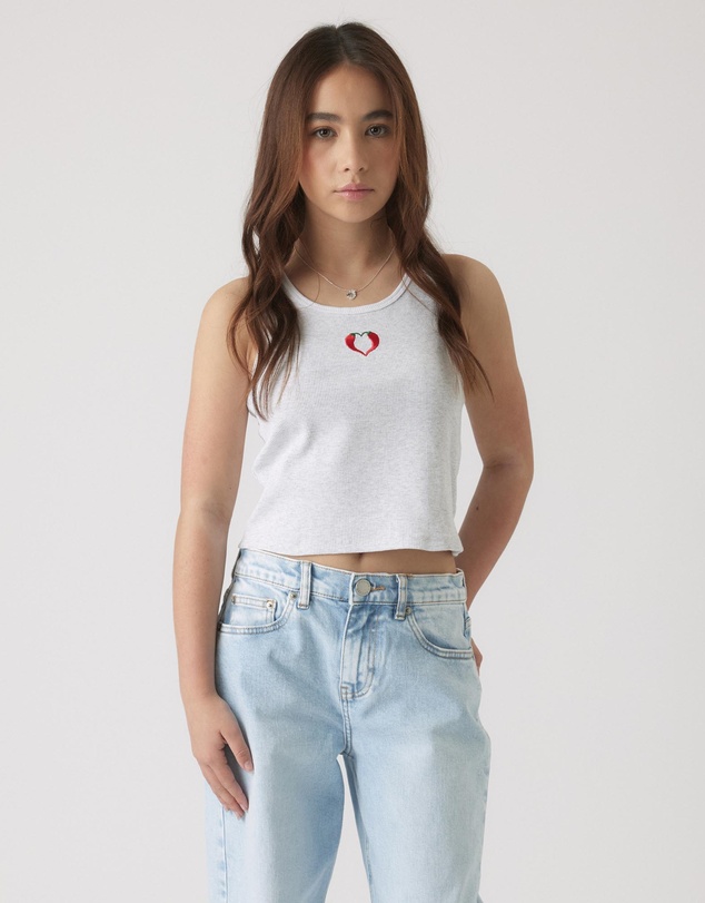 Decjuba Kids - Embroidered Tank - Teens