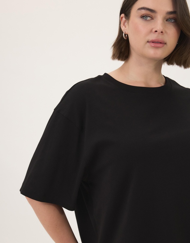Atmos&Here Curvy - Cotton Boyfriend T-Shirt