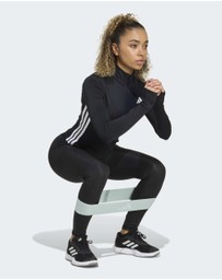 adidas Performance - Workout Essentials Zip Through Jacket 3-Stripes Womens